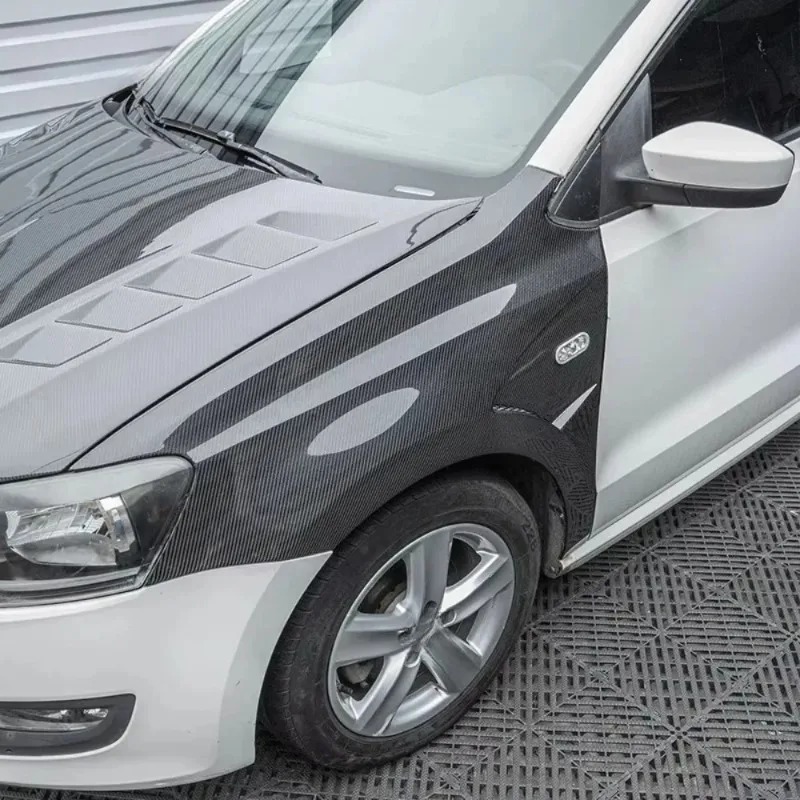 Auto Car Part Front Fender for Vw  Polo Plus Carbon Fiber Front Fenders